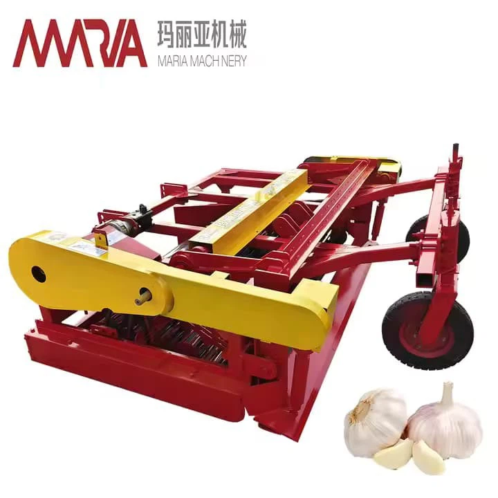Compact Lightweight Garlic Harvester Custom OEM Farm Portability Garlic Harvester Can Complete Garlic Excavation, Cleaning, Garlic Stalk Cutting, Bagging, Or Basket Loading Operations In One Go,