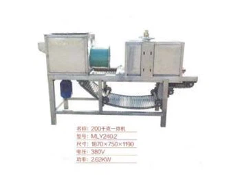 Liten hvitløk produksjonslinjen